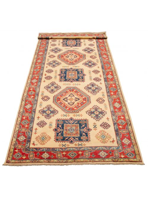 Afghan Finest Ghazni 5'0" x 17'1" Hand-knotted Wool Rug 