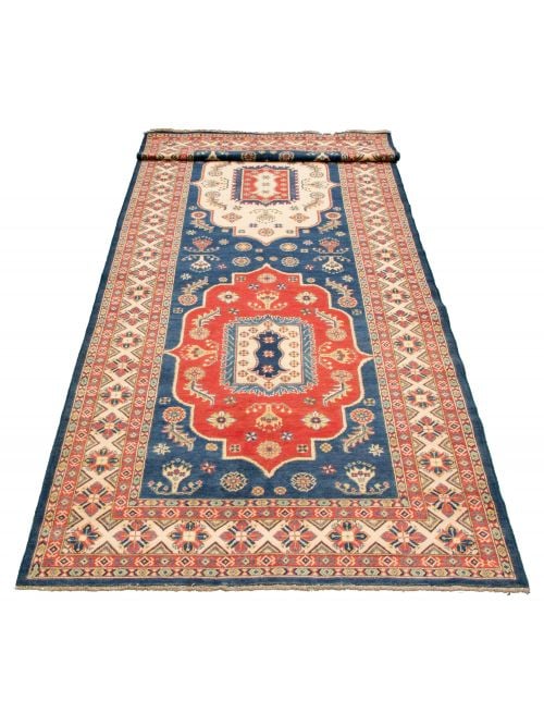 Afghan Finest Ghazni 5'4" x 19'1" Hand-knotted Wool Rug 
