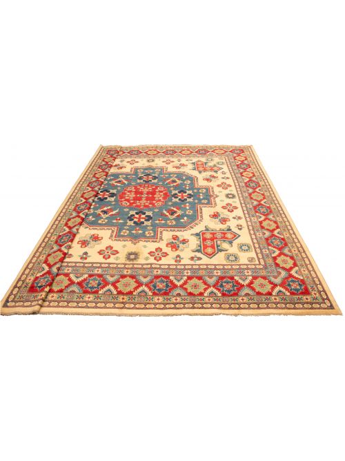 Afghan Finest Ghazni 13'1" x 13'2" Hand-knotted Wool Rug 