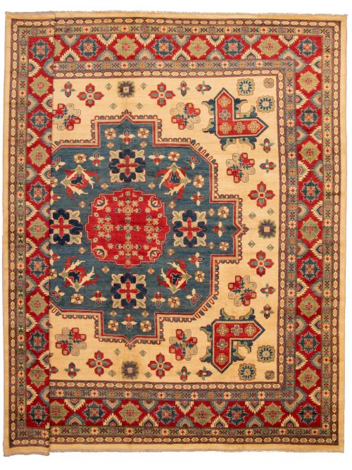 Afghan Finest Ghazni 12'9" x 13'0" Hand-knotted Wool Rug 