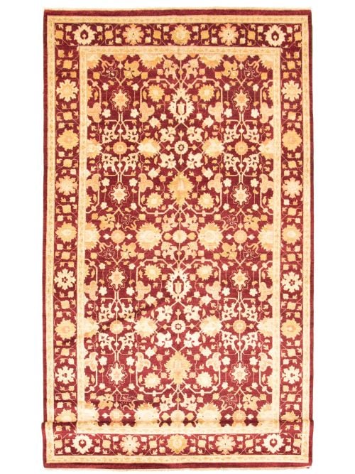 Afghan Chobi Finest 7'1" x 16'6" Hand-knotted Wool Rug 