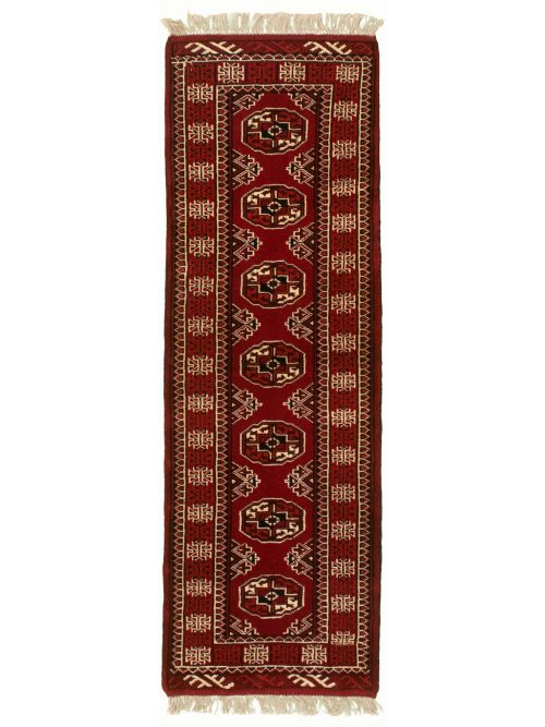 Turkmenistan Yamout 2'1" x 6'5" Hand-knotted Wool Rug 