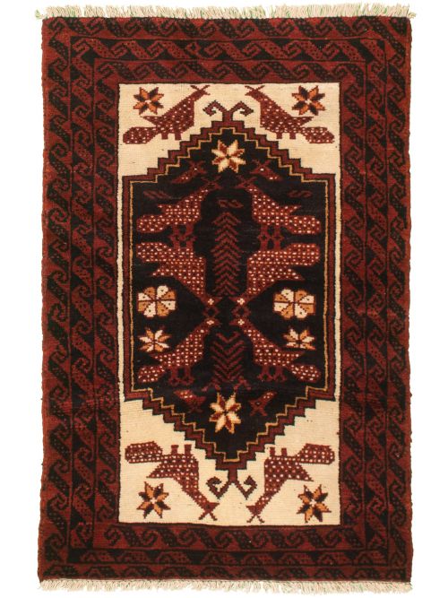 Turkish Caucasus Kula 3'1" x 5'3" Hand-knotted Wool Rug 