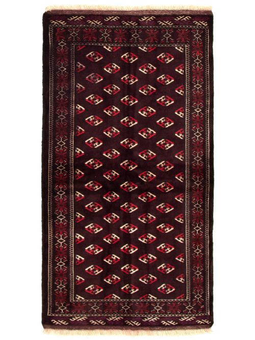 Turkmenistan Yamout 3'9" x 6'10" Hand-knotted Wool Rug 