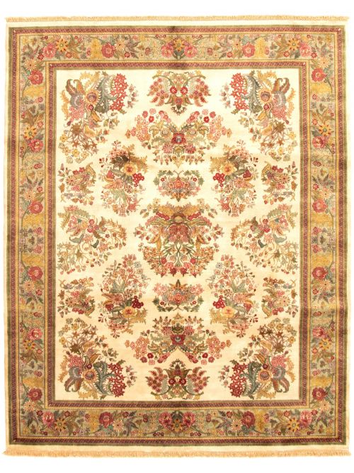 Indian Essex 7'11" x 9'9" Hand-knotted Wool Rug 