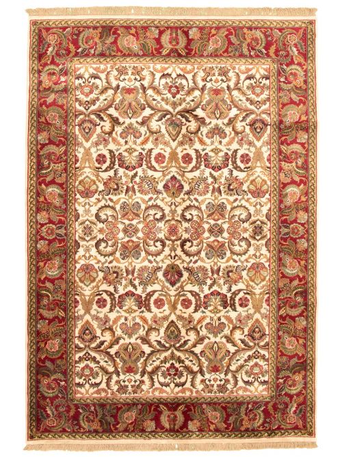 Indian Essex 6'1" x 8'11" Hand-knotted Wool Rug 