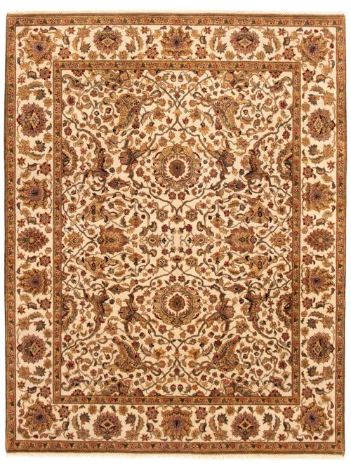 Indian Passions 8'0" x 10'4" Hand-knotted Wool Rug 