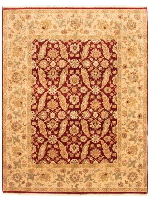 Indian Passions 8'1" x 10'2" Hand-knotted Wool Rug 