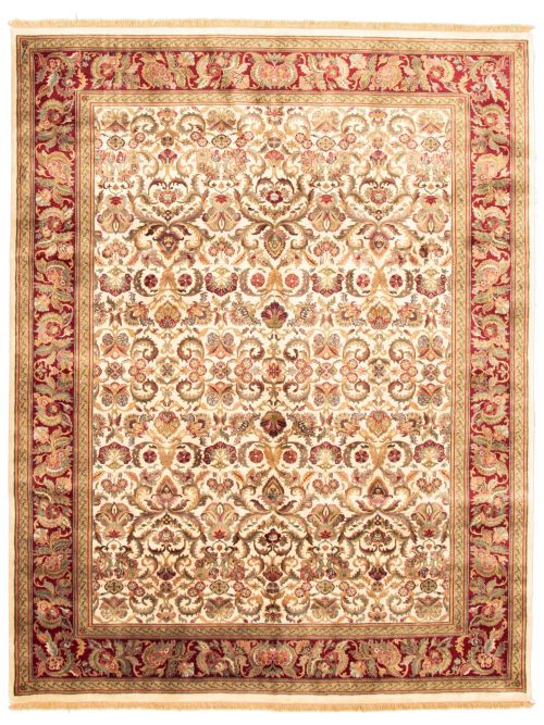 Indian Essex 9'0" x 11'8" Hand-knotted Wool Rug 