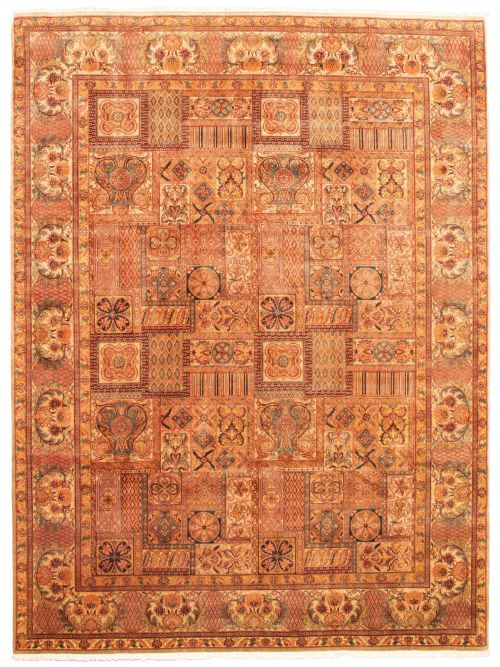 Indian Masterpiece 9'2" x 12'3" Hand-knotted Wool Rug 