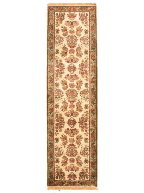 Indian Essex 2'10" x 10'7" Hand-knotted Wool Rug 