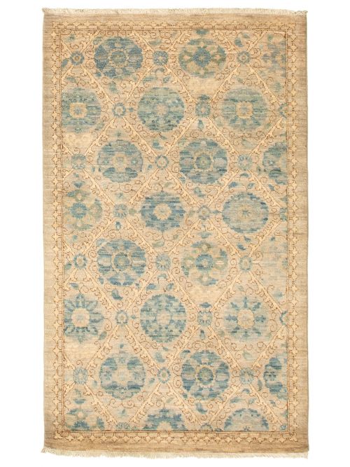 Pakistani Lahore Finest Collection 3'1" x 5'3" Hand-knotted Wool Rug 