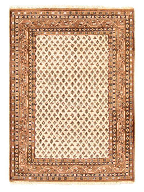 Indian Royal Mahal 3'10" x 5'9" Hand-knotted Wool Rug 