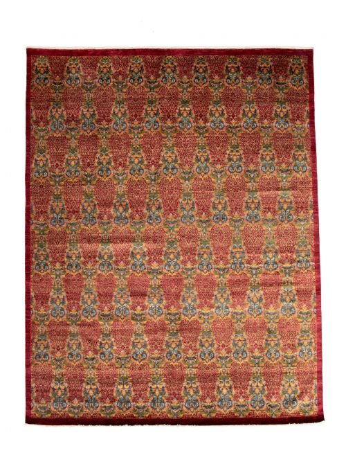 Pakistani Lahore Finest Collection 11'10" x 15'2" Hand-knotted Wool Rug 