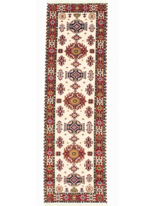 Indian Royal Kazak 2'9" x 9'11" Hand-knotted Wool Rug 