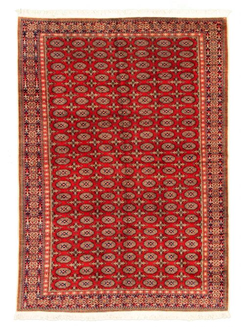 Turkish Kayseri Vintage 6'8" x 9'5" Hand-knotted Wool Rug 