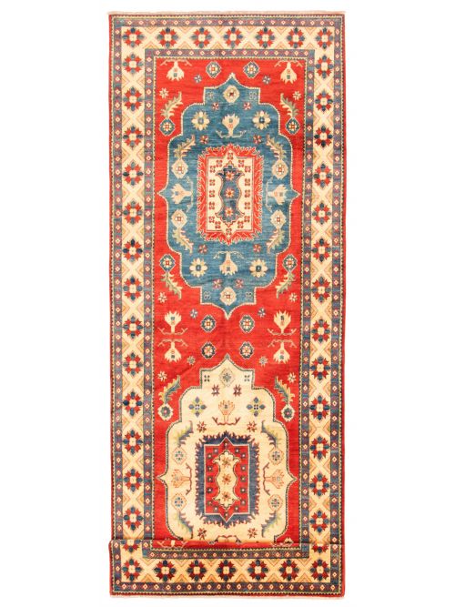 Afghan Finest Ghazni 4'11" x 19'6" Hand-knotted Wool Rug 