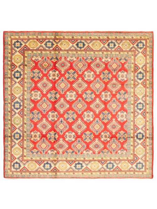 Afghan Finest Ghazni 9'11" x 9'11" Hand-knotted Wool Rug 