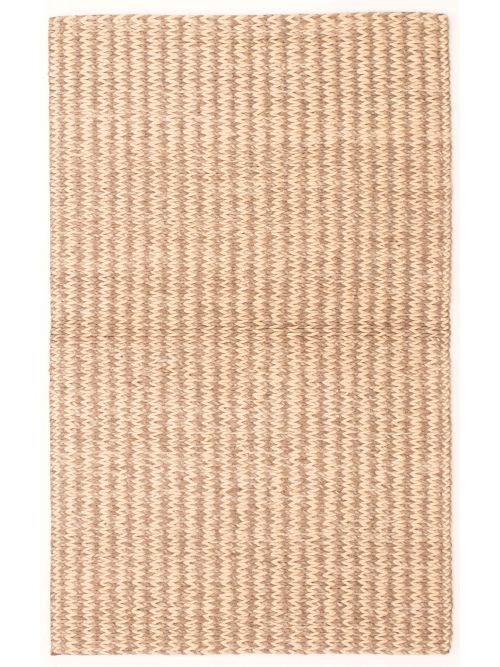 Indian Sienna 4'10" x 8'0" Braided Weave Wool Rug 