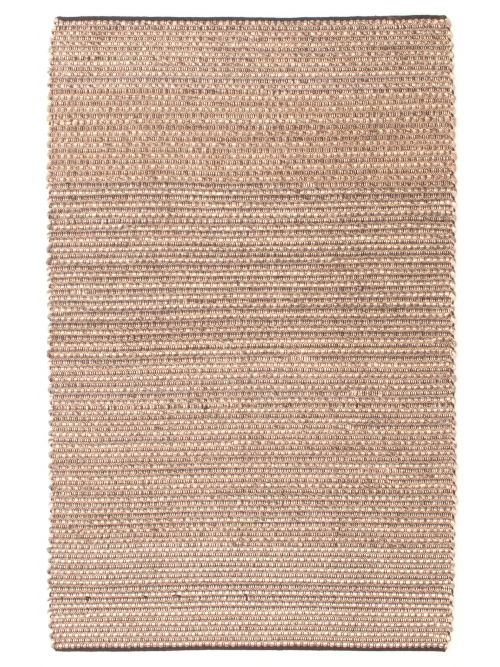 Indian Sienna 5'1" x 8'0" Braided Weave Wool Rug 