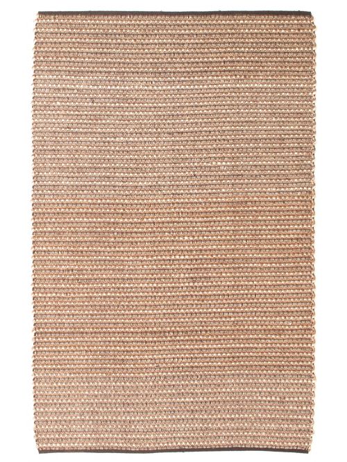 Indian Sienna 4'11" x 8'2" Braided Weave Wool Rug 