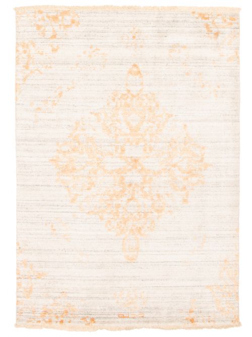 Indian La Seda Hand-knotted Silk & Wool Rug, 160 x 226 cm