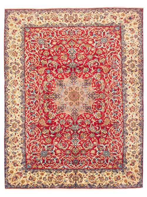 Persian Najafabad 10'2" x 13'7" Hand-knotted Wool Rug 
