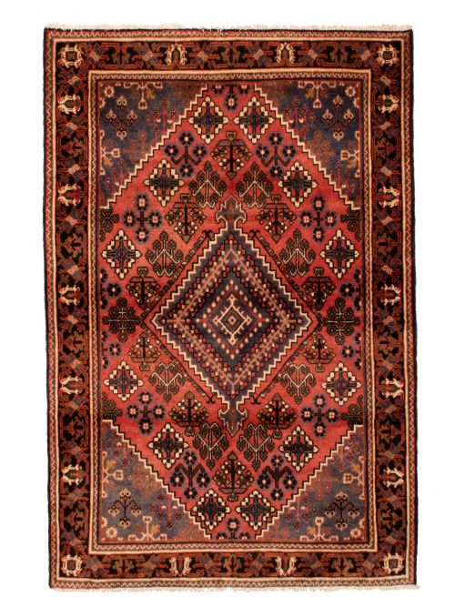 Persian Joshagan 4'5" x 6'8" Hand-knotted Wool Rug 