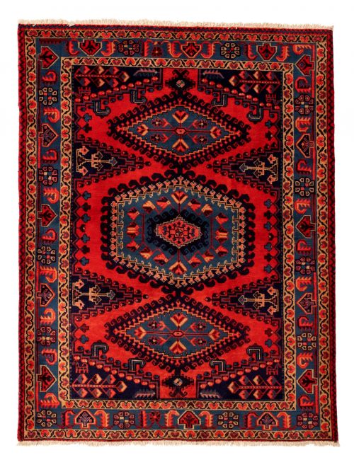 Persian Wiss 5'1" x 6'9" Hand-knotted Wool Rug 