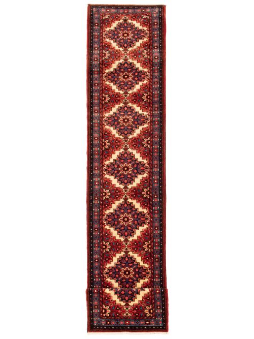 Persian Hamadan 2'8" x 15'1" Hand-knotted Wool Rug 