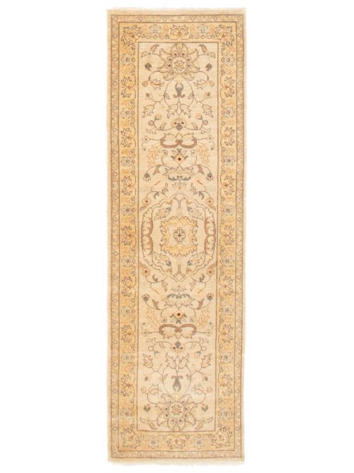 Indian Chobi Twisted 2'5" x 7'11" Hand-knotted Wool Rug 