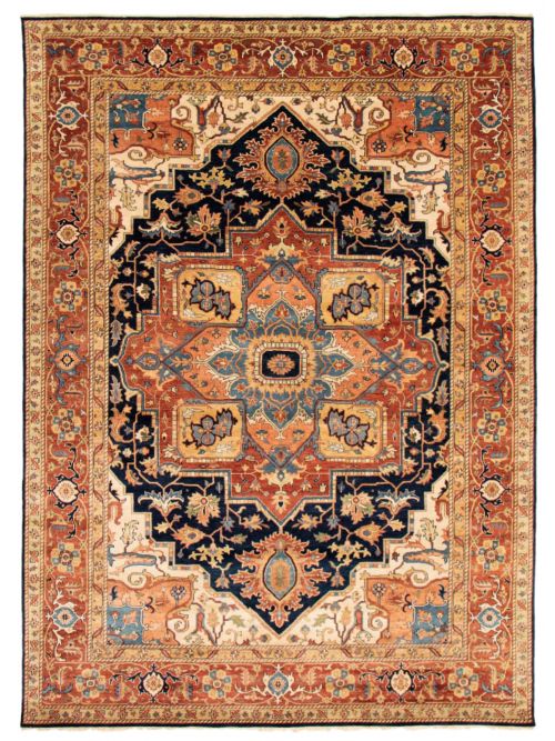 Indian Jules-Sultane 9'11" x 13'11" Hand-knotted Wool Rug 