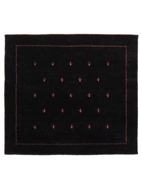 Indian Kashkuli Gabbeh 3'10" x 4'2" Hand Loomed Wool Rug 