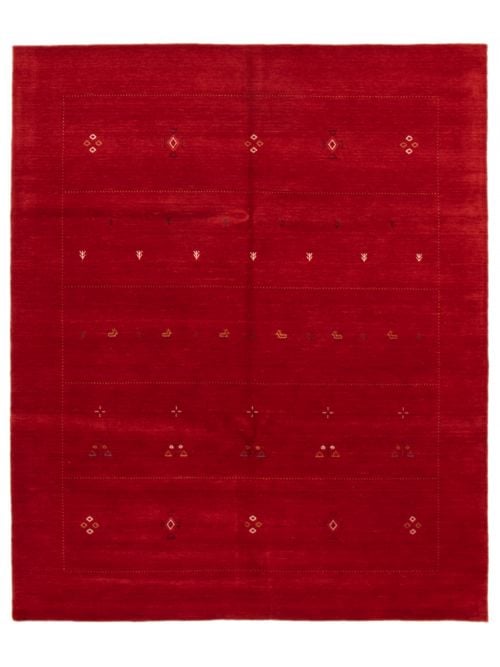 Indian Kashkuli Gabbeh 8'0" x 9'6" Hand Loomed Wool Rug 