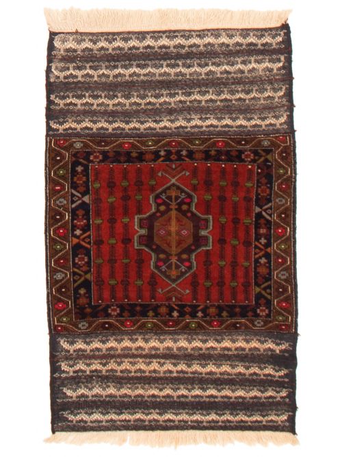 Afghan Finest Mouri 3'1" x 4'11" Hand-knotted Wool Rug 