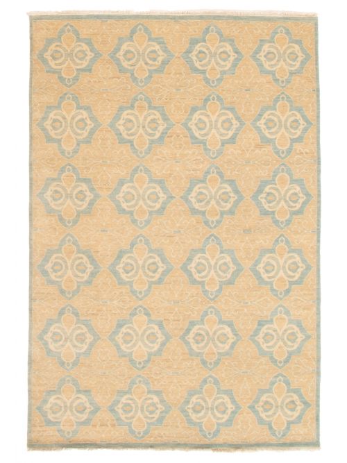 Indian Heritage 5'11" x 8'9" Hand-knotted Wool Rug 