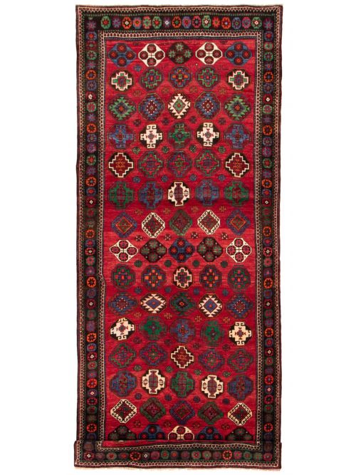 Persian Luri 5'2" x 13'1" Hand-knotted Wool Rug 