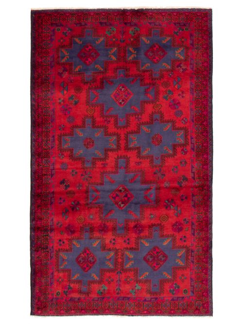Persian Style 5'2" x 8'10" Hand-knotted Wool Rug 