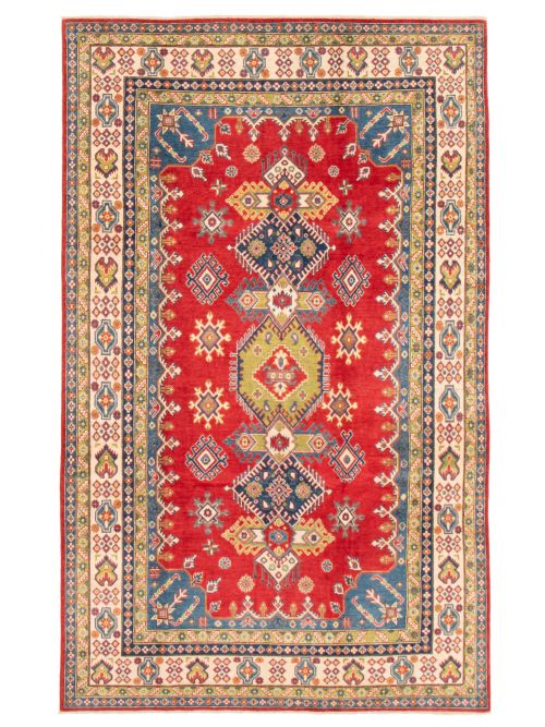 Afghan Finest Ghazni 6'7" x 10'8" Hand-knotted Wool Rug 