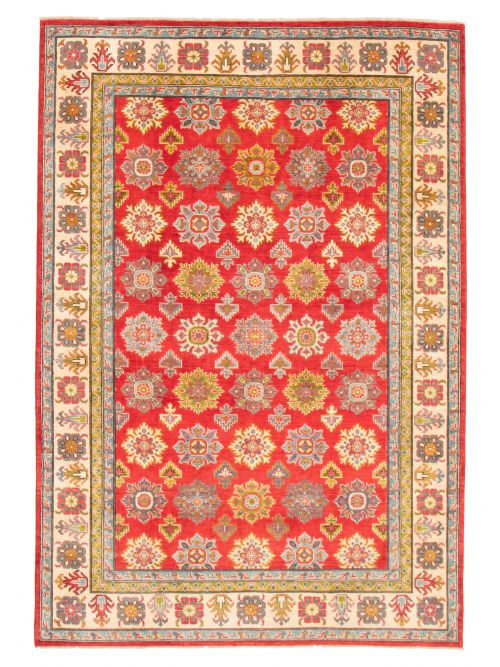 Afghan Finest Ghazni 6'7" x 9'9" Hand-knotted Wool Rug 
