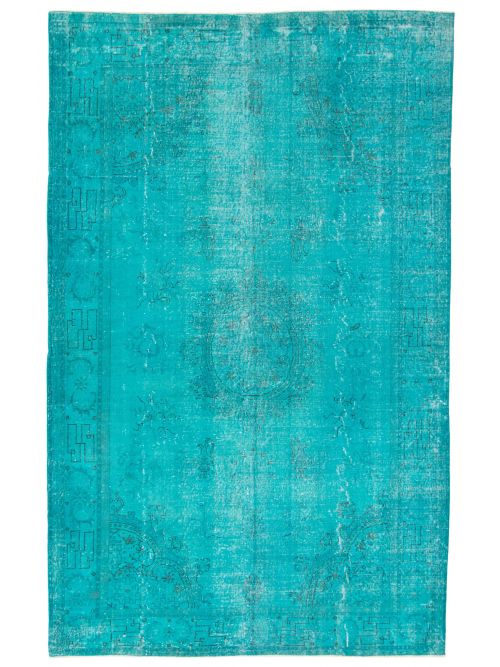 Turkish Color Transition 6'8" x 10'10" Hand-knotted Wool Rug 