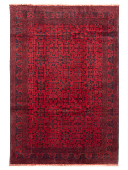 Afghan Finest Khal Mohammadi 6'7" x 9'9" Hand-knotted Wool Rug 