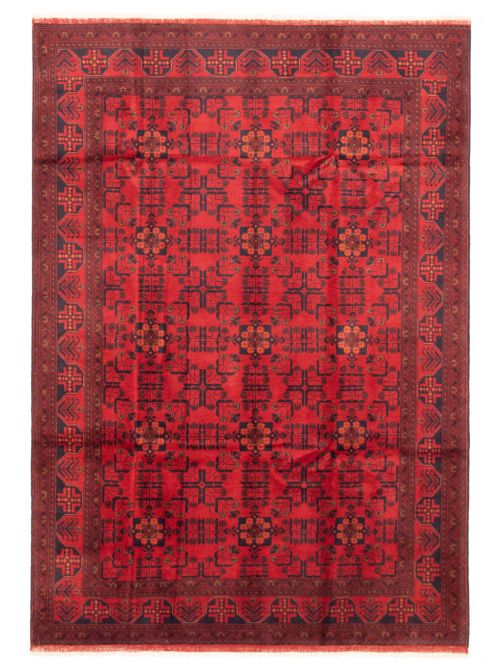 Afghan Finest Khal Mohammadi 6'8" x 9'5" Hand-knotted Wool Rug 