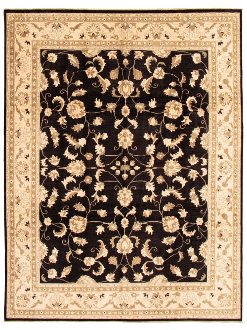 Afghan Chobi Finest 8'11" x 11'8" Hand-knotted Wool Rug 