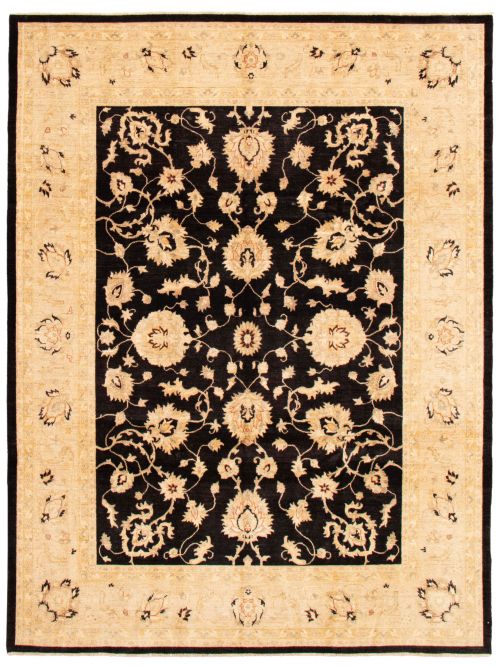 Afghan Chobi Finest 9'1" x 11'9" Hand-knotted Wool Rug 