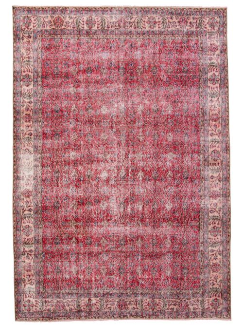 Turkish Melis Vintage 6'9" x 9'10" Hand-knotted Wool Rug 