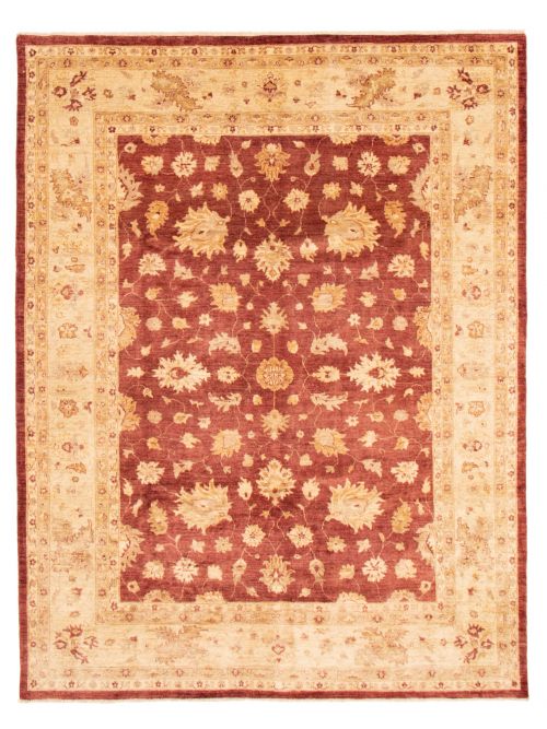 Afghan Chobi Finest 8'4" x 11'1" Hand-knotted Wool Rug 