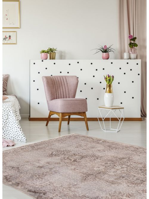 Turkish Color Transition 3'11" x 6'8" Hand-knotted Wool Rug 