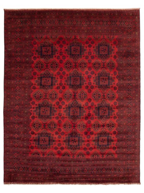 Afghan Finest Khal Mohammadi 9'8" x 12'9" Hand-knotted Wool Rug 