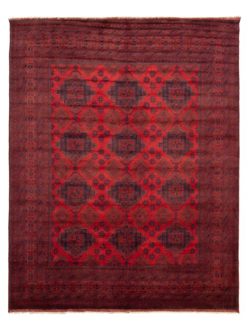 Afghan Finest Khal Mohammadi 9'10" x 12'9" Hand-knotted Wool Rug 